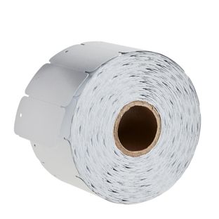 Étiquettes en carton sur rouleau 35 x 75 mm 