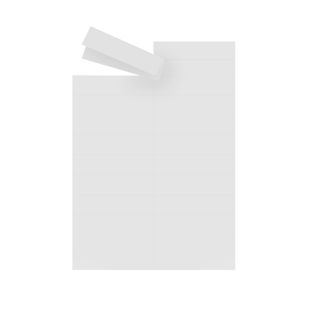 Étiquette étagère, feuille A4 105 x 26 mm