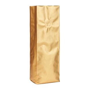 Sachets à soufflet avec valve de protection d’arômes, or 