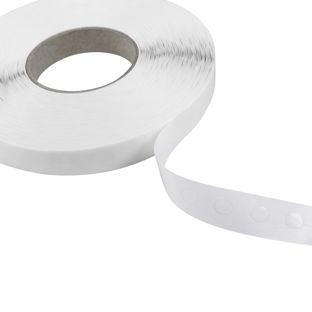 Pastilles auto-adhésives sur un rouleau  permanent 