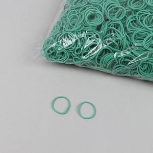 Elastiques en caoutchouc, vert 1 mm | 20 mm