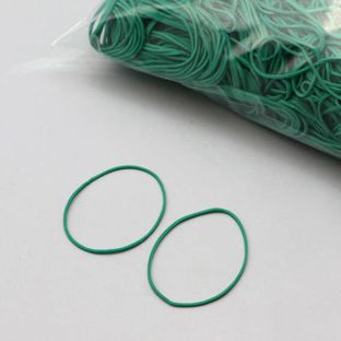 Elastiques en caoutchouc, vert 1 mm | 50 mm