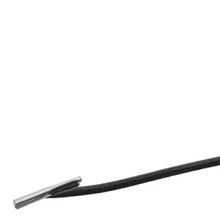 Elastiques 120 mm avec 2 ferrets métalliques, noir, Ø 1,2 mm 