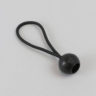 Tendeur élastique avec boule 120 mm | noir 