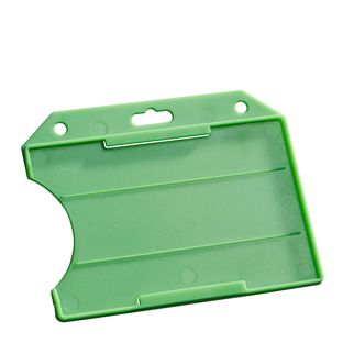 Porte-badge en plastique dur, ouverte null