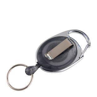 Porte-clés retractable avec clip null
