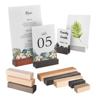 Porte-carte bois 