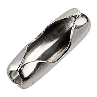 Fermoirs pour chaînes à boules 2.4 mm | argent 