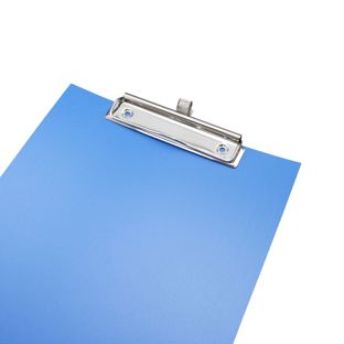 Pince pour porte-bloc, argen 100 x 30 mm | avec porte-crayon intégré