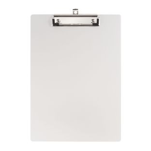 Porte-bloc aluminium A4  | avec bande magnétique 