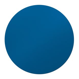 Pastilles autocollantes de couleur résistantes aux intempéries bleu  | 12 mm