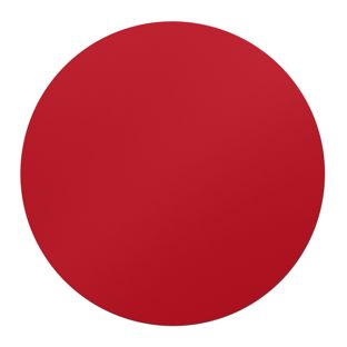 Pastilles autocollantes de couleur résistantes aux intempéries 20 mm | rouge