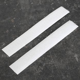Découpes de bande auto-agrippante, adhésif, crochet et boucle (par paire) null | 20 x 150 mm