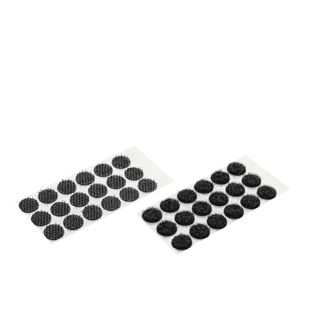 Pastilles auto-agrippantes sur feuille, set de boucle et crochet 10 mm | null | 216 STK | Set - boucle et crochet
