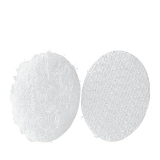 Pastilles auto-agrippantes sur feuille, set de boucle et crochet 16 mm | null | 96 STK | Set - boucle et crochet