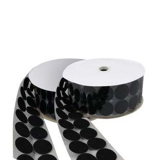 Pastilles auto-agrippantes en rouleau, 45 mm | null | crochet