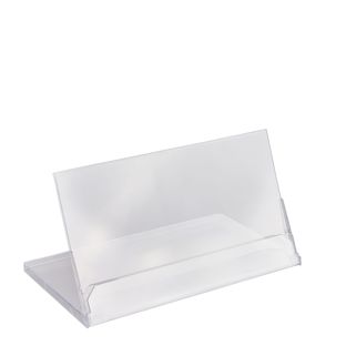 Coffret calendrier, format panoramique, 111 x 190 x 8 mm, transparent 