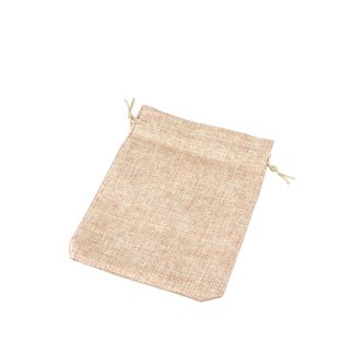 Petit sac en toile de jute null | 150 x 200 mm