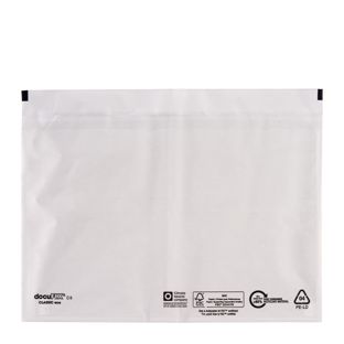 Pochettes pour bordereaux de livraison, film PE recyclé, transparent A5