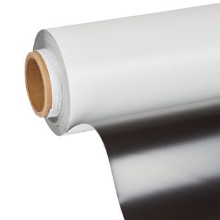 Feuille ferreuse blanche, épaisseur 0,18 mm, rouleau de 50 m 