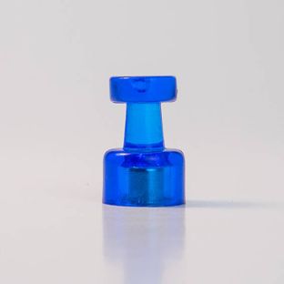 Pin magnétique, ø = 10 mm, par lot de 10 unités bleu 