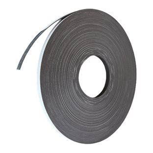 Bande magnétique adhésive 10 mm | 30 m | 1,5 mm | Colle standard