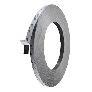 Bande magnétique adhésive, forte 20 mm | 2 mm | 30 m