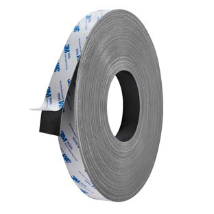 Bande magnétique adhésive, forte 15 mm | 1 mm | 5 m