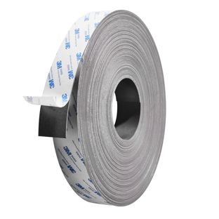 Bande magnétique adhésive, forte 40 mm | 1 mm | 30 m