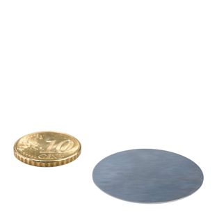 Pastille métallique 31 mm