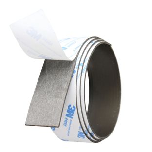 Bande magnétique néodyme, adhésive, extra forte 30 mm | 1.5 mm | 480 g/cm² | 1 m