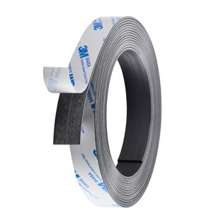 Bande magnétique adhésive, forte 20 mm | 5 m | 1,5 mm