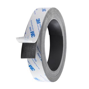 Bande magnétique adhésive, forte 25,4 mm | 5 m | 1 mm