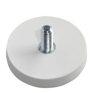 Aimants caoutchoutés avec filetage 31 mm | null | M5x12 mm