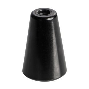 Poignée en plastique avec filetage intérieur M5, noire 