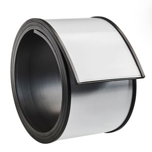 Porte-étiquette, profilé C, aimanté, sections 70 mm | 1000 mm | non auto-adhésif 