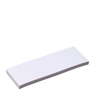 Étiquettes magnétiques inscriptibles null | 30 x 80 mm