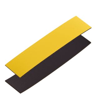 Étiquettes magnétiques inscriptibles 20 x 80 mm  | jaune 
