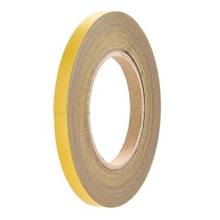 Bande magnétique colorée 10 mm | jaune  | 10 m | 0.85 mm