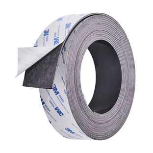 Bande magnétique adhésive, forte 40 mm | 2 mm | 5 m