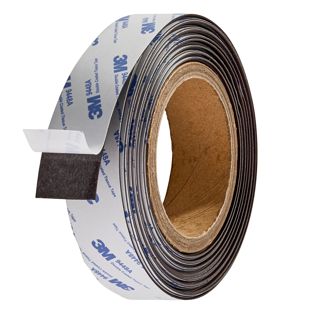Bande magnétique néodyme, adhésive, extra forte 30 mm | 100 g/cm² | 10 m | 0,5 mm