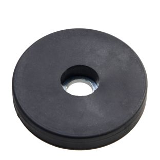 Aimants caoutchoutés avec alésage de cylindre 31 mm