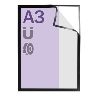 Cadre magnétique A3, auto-adhésif 