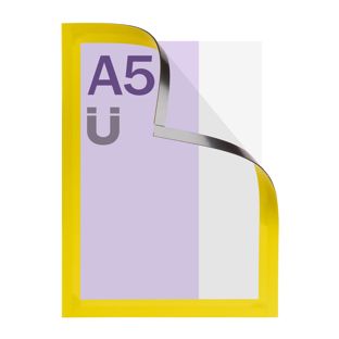 Cadre magnétique A5, magnétique jaune 