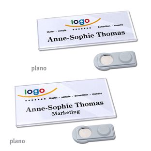 Porte-badges PLANO, magnétique 