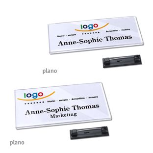 Porte-badges avec épingle PLANO 