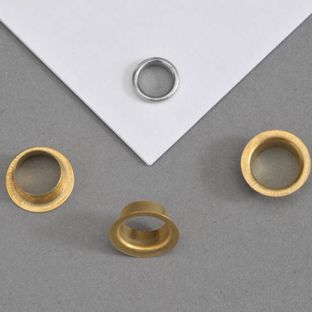 Œillets pour papier null | N° 9E - 7,7mm - 3,8mm