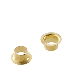 Œillets pour papier N° 24 - 4mm - 2,9mm  | laitonné 