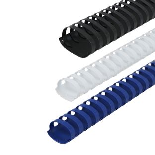 Spirales plastiques pour reliure A4, ovale 