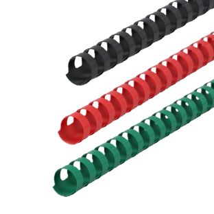 Spirales plastiques pour reliure A4, rond 